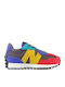 327 Bungee Lace Kids Sneakers Multicolour