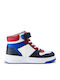 Παιδικά Sneakers High με Σκρατς Πολύχρωμα