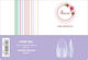 UpLac Nail Tips in Blue Color 240pcs