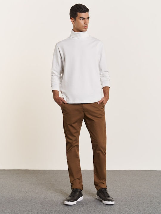 Edward Jeans Παντελόνι Καφέ