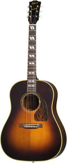 Gibson Акустика Китара 1942 Banner Southern Jumbo LA Реколта Sunburst
