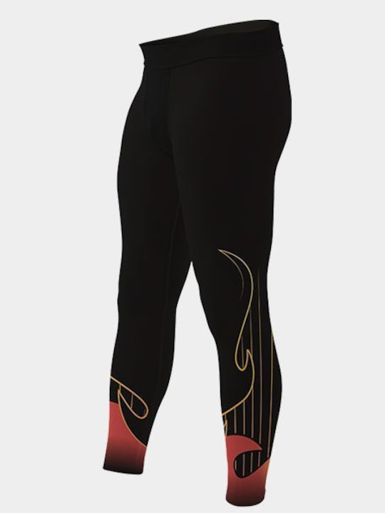 Athlon Long Men Martial Arts Leggings Black