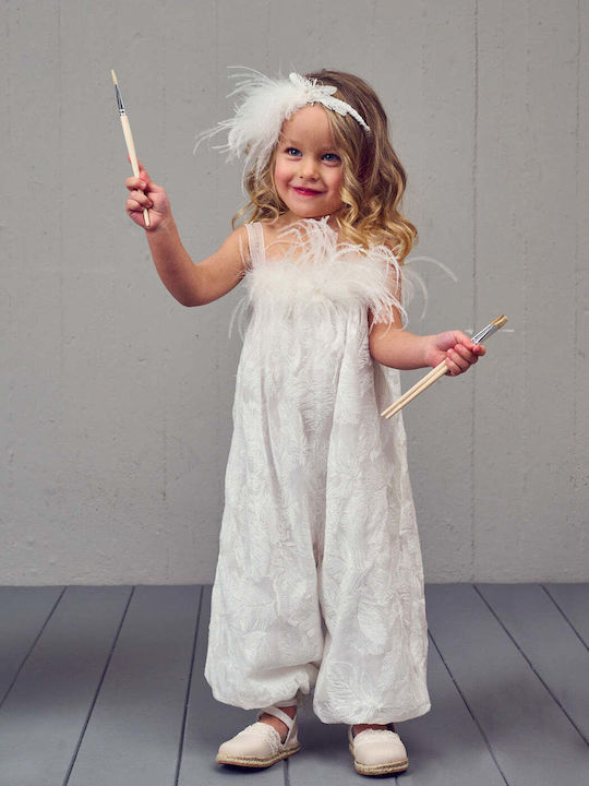 Designer's Cat Baptism Jumpsuit