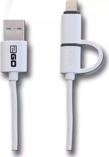 2GO Regular USB 2.0 to micro USB Cable (795637)