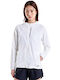 Under Armour Women's Short Sports Jacket Windproof for Spring or Autumn White