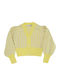 Kids Cardigan Knitted Yellow