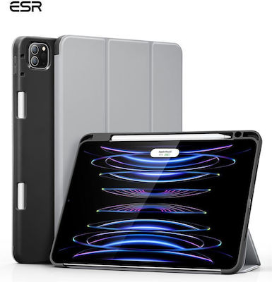 ESR Rebound Pencil Flip Cover Δερματίνης Γκρι (iPad Pro 2021 11" / iPad Pro 2022 11'')