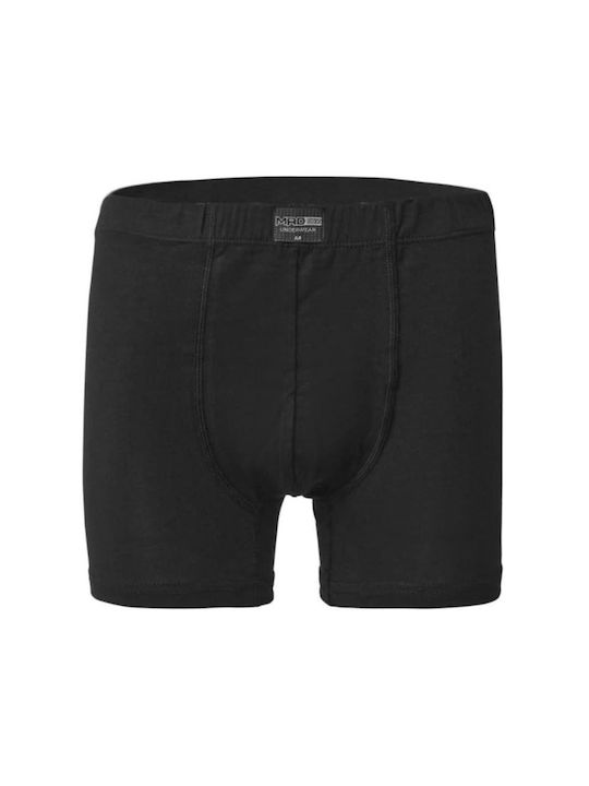 Mad Box Herren Boxershorts Schwarz 1Packung