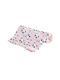 Bocioland Flannel Swaddle Wrap Pink 30x30cm.