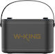 W-King W-King Karaoke Speaker with Wireless Microphones and Lighting Effects H10 Black