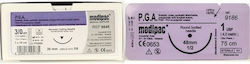 Medipac Dissolvable Surgical Sutures Length 75cm with Needle 26mm