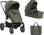 Kikka Boo Kara Adjustable 2 in 1 Baby Stroller Suitable for Newborn Army Green 10.1kg