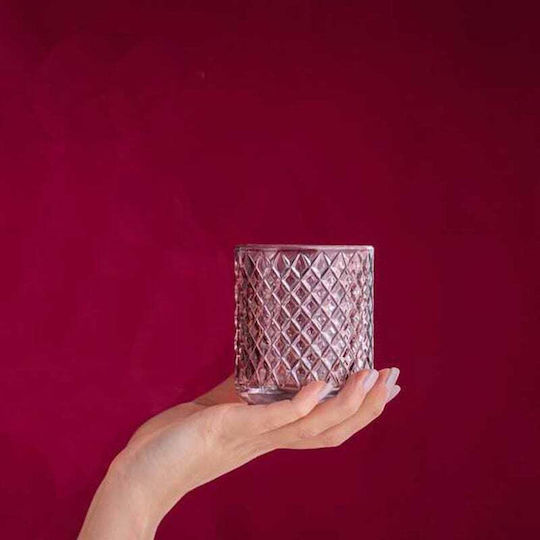 Wenko Atessa Old Arbeitsplatte Getränkehalter Glas Rosa