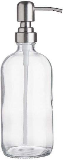 Soap Opera Dispenser Γυάλινο Διάφανο 500ml