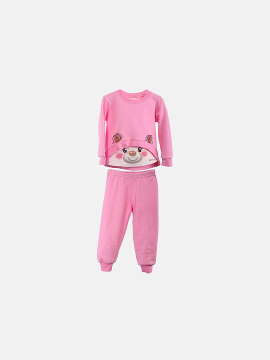 Dreams Kinder-Pyjama Rosa