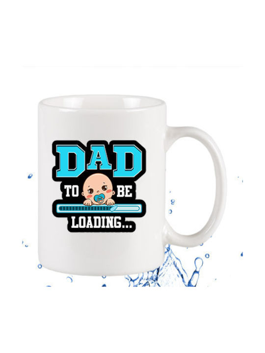 Dad Porcelain Cup White