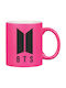 Bts Ceramic Cup Pink 325ml