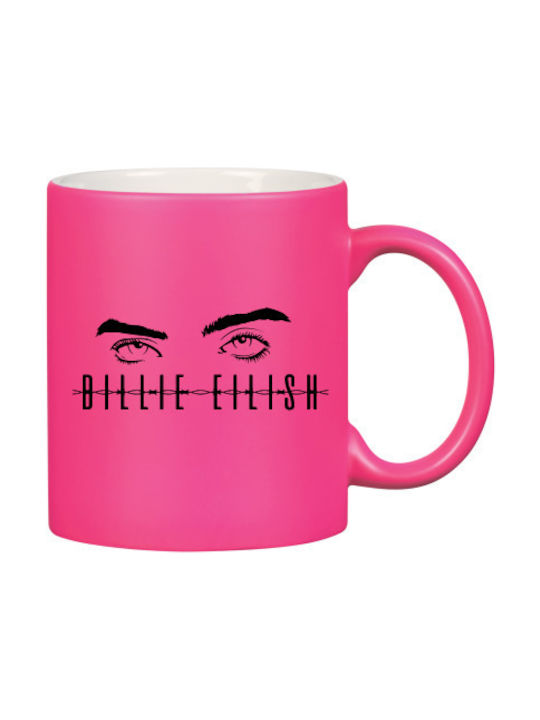 Billie Eilish Tasse Keramik Rosa 325ml 1Stück