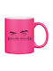 Billie Eilish Ceramic Cup Pink 325ml