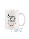 Enjoy Ceramic Cup White 295ml