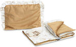 Sensillo Stroller Bedding Set Stroller Beige