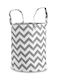 Nukido Children's Storage Basket made of Fabric Gray 35x35x45cm 1pcs