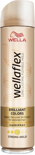 Wella WellaFlex Brilliant Colors Λακ για Ελαφρύ Κράτημα 250ml