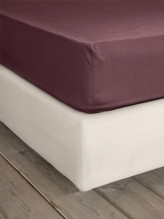 Nima Unicolors Σεντόνι King Size 270x280εκ. Dee...
