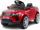 Range Rover Μονοθέσιο με Τηλεκοντρόλ Τύπου 6 Volt Κόκκινο για 1+ Ετών
