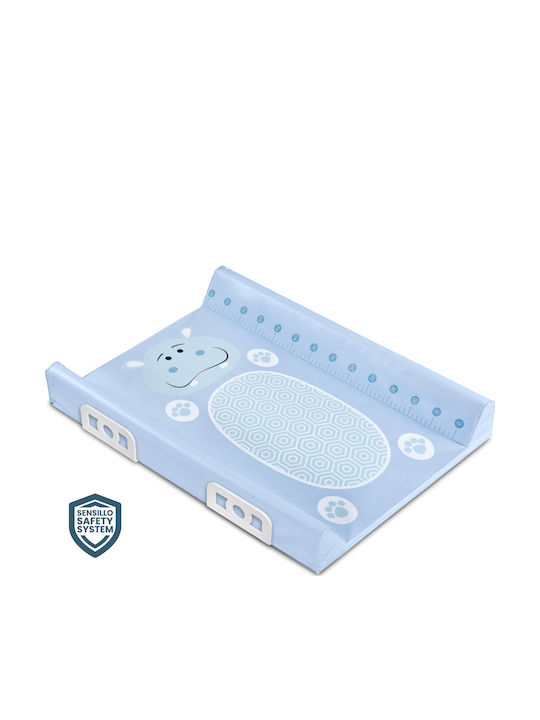 Sensillo Soft Changing Pad made of Fabric Blue 50x70cm