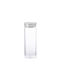 Alpina Appliances General Use Vase with Airtight Lid Glass Transparent 1700ml 1 Piece