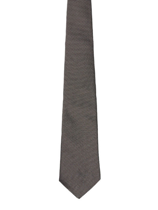 Hugo Boss Men's Tie Silk Printed in Gray Color