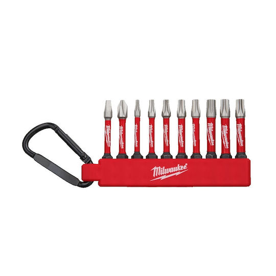 Milwaukee Shockwave Set 10 Screwdriver Bits