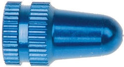 M-Wave A V F/v Bicycle Valve Cap Blue