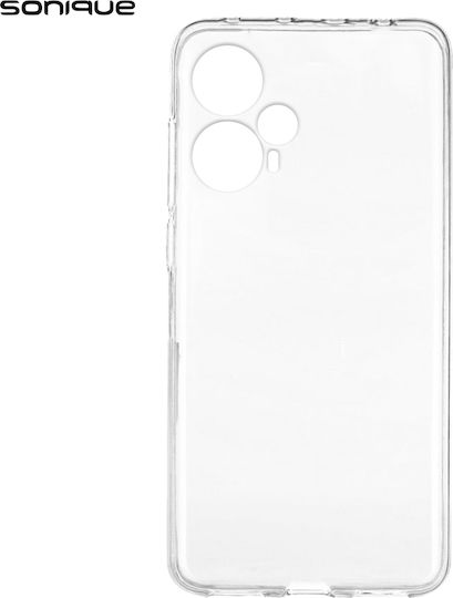 Sonique Crystal Back Cover Silicon 0.5mm Transparent (Poco F5 / Redmi Note 12 Turbo)