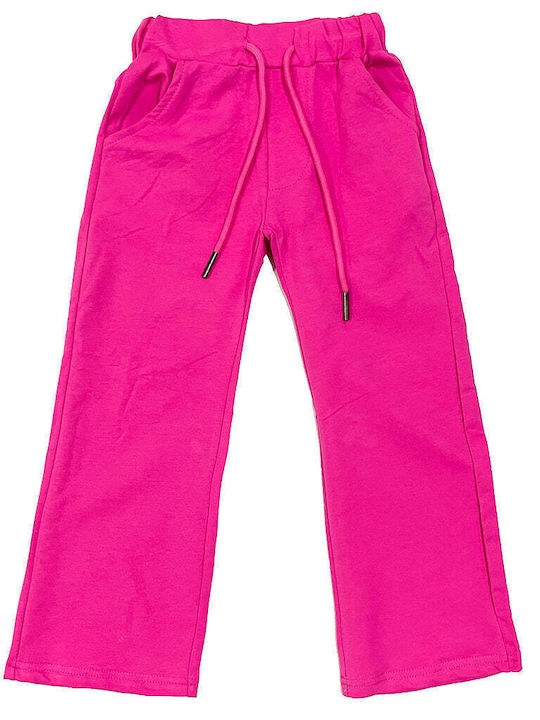 Ustyle Παιδικό Παντελόνι Φόρμας Ροζ