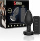 Ibiza Anal Plug mit kabelloser Funktion und Vibration Mittel Schwarz