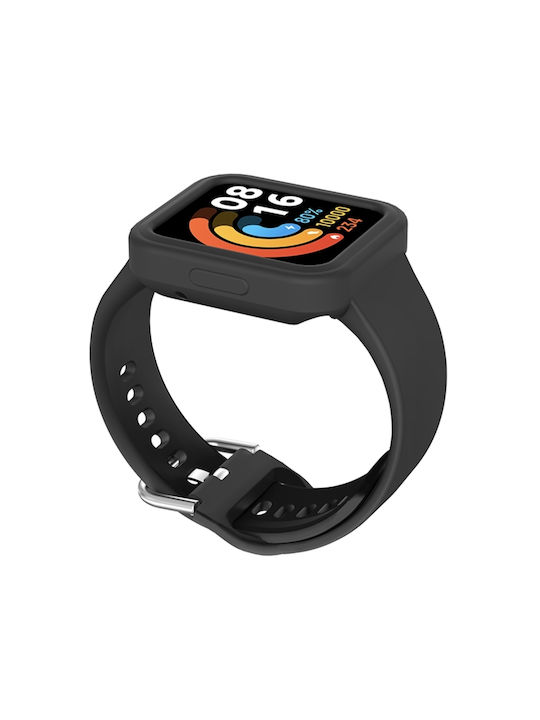 Λουράκι Σιλικόνης Μαύρο (Redmi Watch 2 Lite)