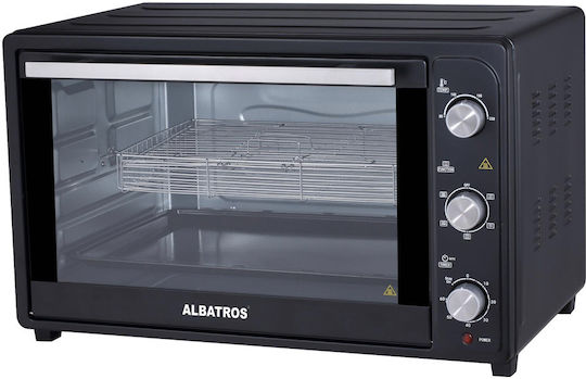 Albatros Electric Countertop Oven 72lt with Hot Air Function and No Burners