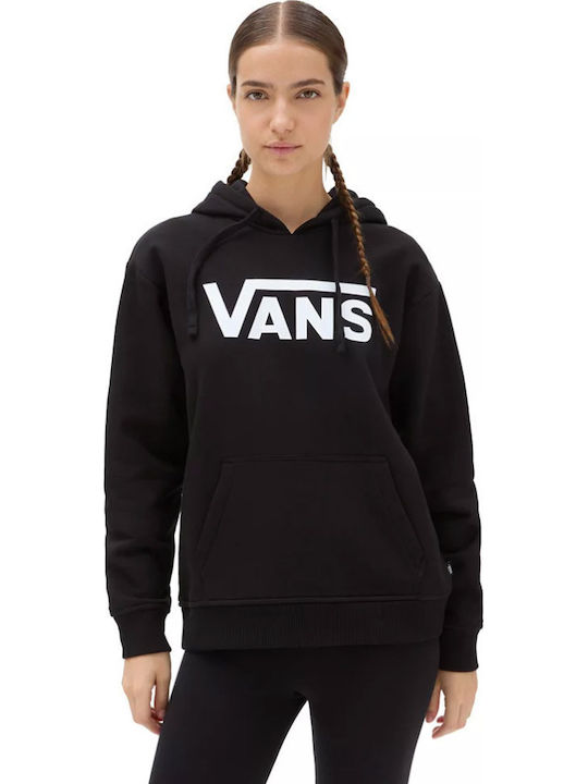 Vans Classic V Damen Sweatshirt Kapuzen Schwarz VN000A5RBLK