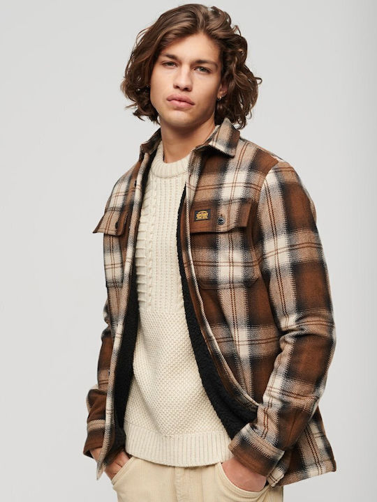 Superdry Miller Long Sleeve Overshirt Regular F...