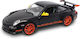 Lucky Diecast Porsche Φιγούρα Μοντελισμού Αυτοκίνητο Μαύρη σε Κλίμακα 1:43