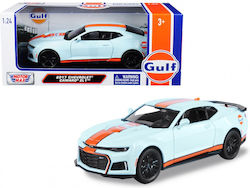 Motormax Chevrolet Modeling Figure Car Blue in Scale 1:24
