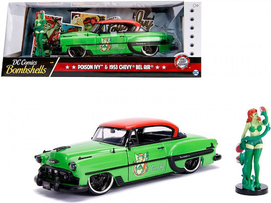 Jada Toys Chevrolet Modeling Figure Car Green in Scale 1:24