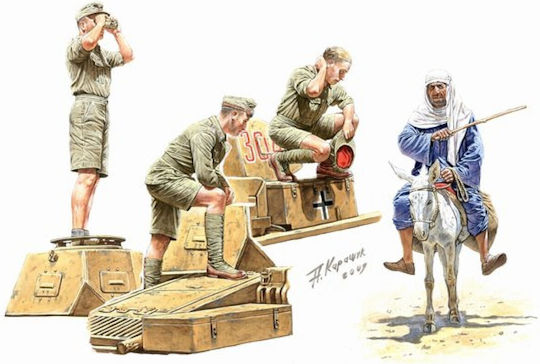 Master Box Φιγούρα Μοντελισμού Tankmen σε Κλίμακα 1:35
