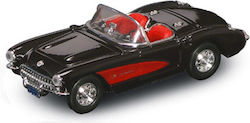 Lucky Diecast Chevrolet Φιγούρα Μοντελισμού Αυτοκίνητο Μαύρη σε Κλίμακα 1:43