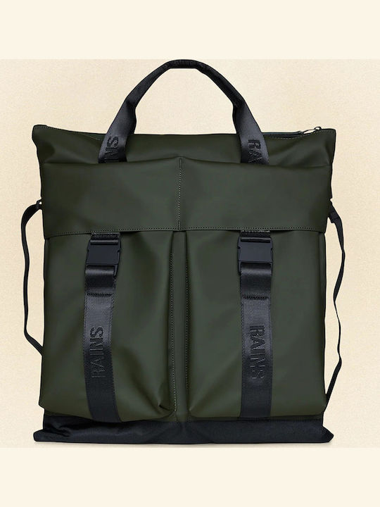 Rains Trail Γυναικεία Τσάντα Tote Χειρός Μαύρη