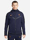 Paris Saint-Germain  Tech Fleece Sweatshirt mit Kapuze Blau