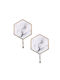 Metallic Gold Wall Hanger 2 Pieces