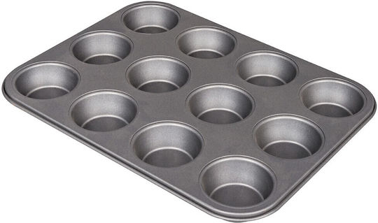 Luigi Ferrero Backform Törtchen/Muffins Silikon 35x26.5x3cm 1cm